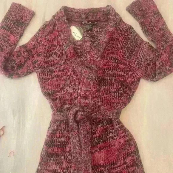 Cardigan with Tie NWT size 2XL XXL - Picture 1 of 10